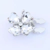 Four-leaf clover button cover, shirt button, pearl button cover, rhinestone cufflinks, turtle button cover Specification image